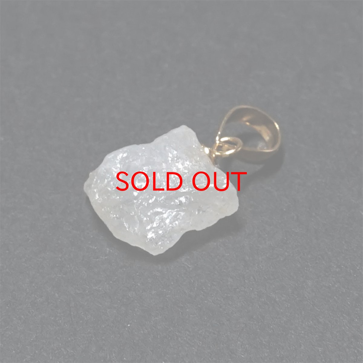 画像3: フェナカイト 2.20ct ペンダントトップ ロシア産 K18 ラフ 原石 【 一点もの 】 Phenakite 日本製 希少石 フェナス石 ネックレス パワーストーン 浄化 (3)