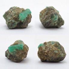 画像2: エメラルド 原石 約26.1g コロンビア産 emerald 一点もの 緑柱石 5月誕生石 天然石 パワーストーン カラーストーン (2)