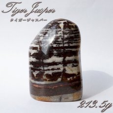 画像1: タイガージャスパー 原石 約213.5g オーストラリア産 【 一点もの 】 Tiger Jasper 置き物 碧玉 天然石 パワーストーン カラーストーン (1)