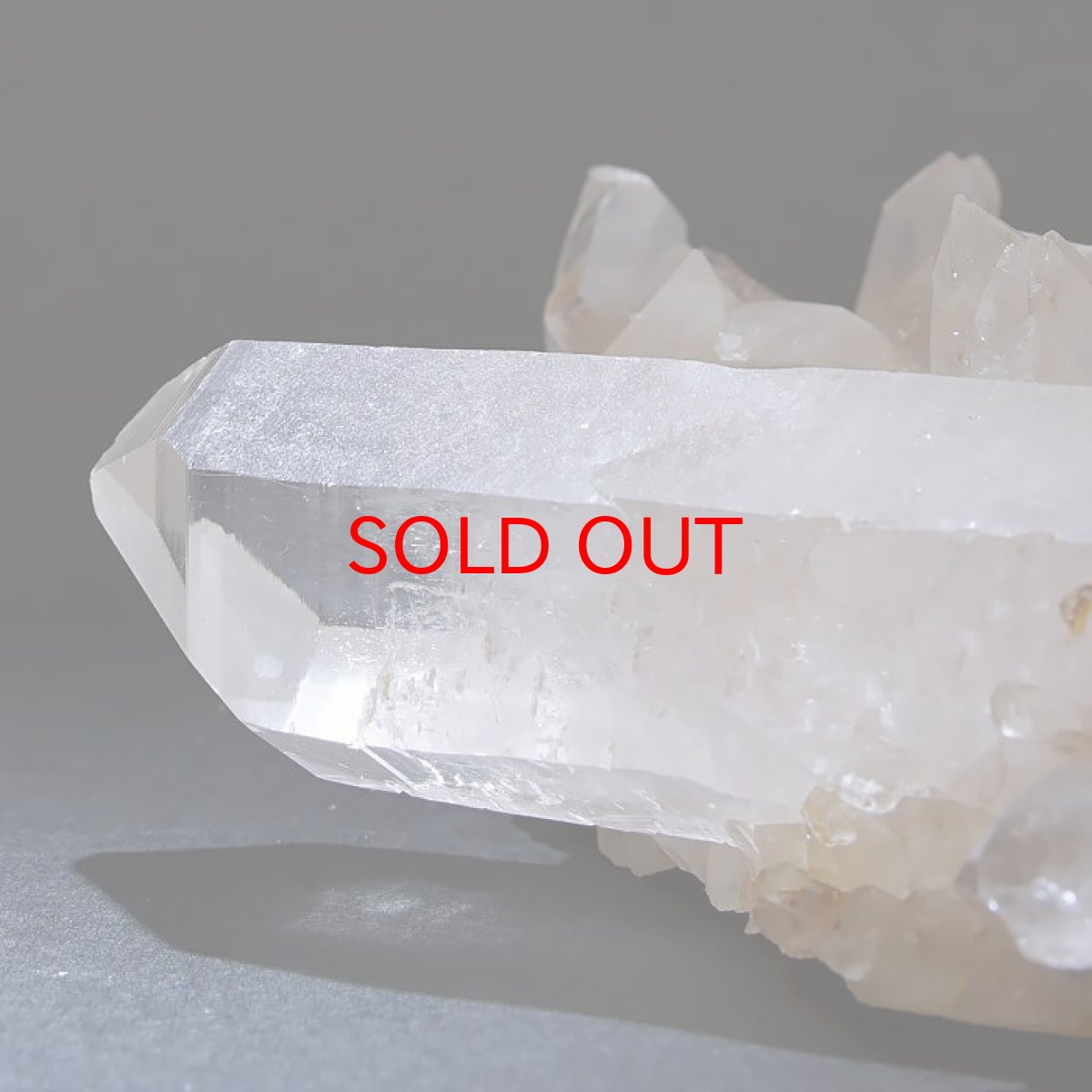 画像3: マニカラン水晶 クラスター 約255.5g ヒマラヤ産 原石 【 一点もの 】 Manikaran 淡色 ピンク 浄化 ヒマラヤ水晶 希少石  天然石 パワーストーン カラーストーン (3)