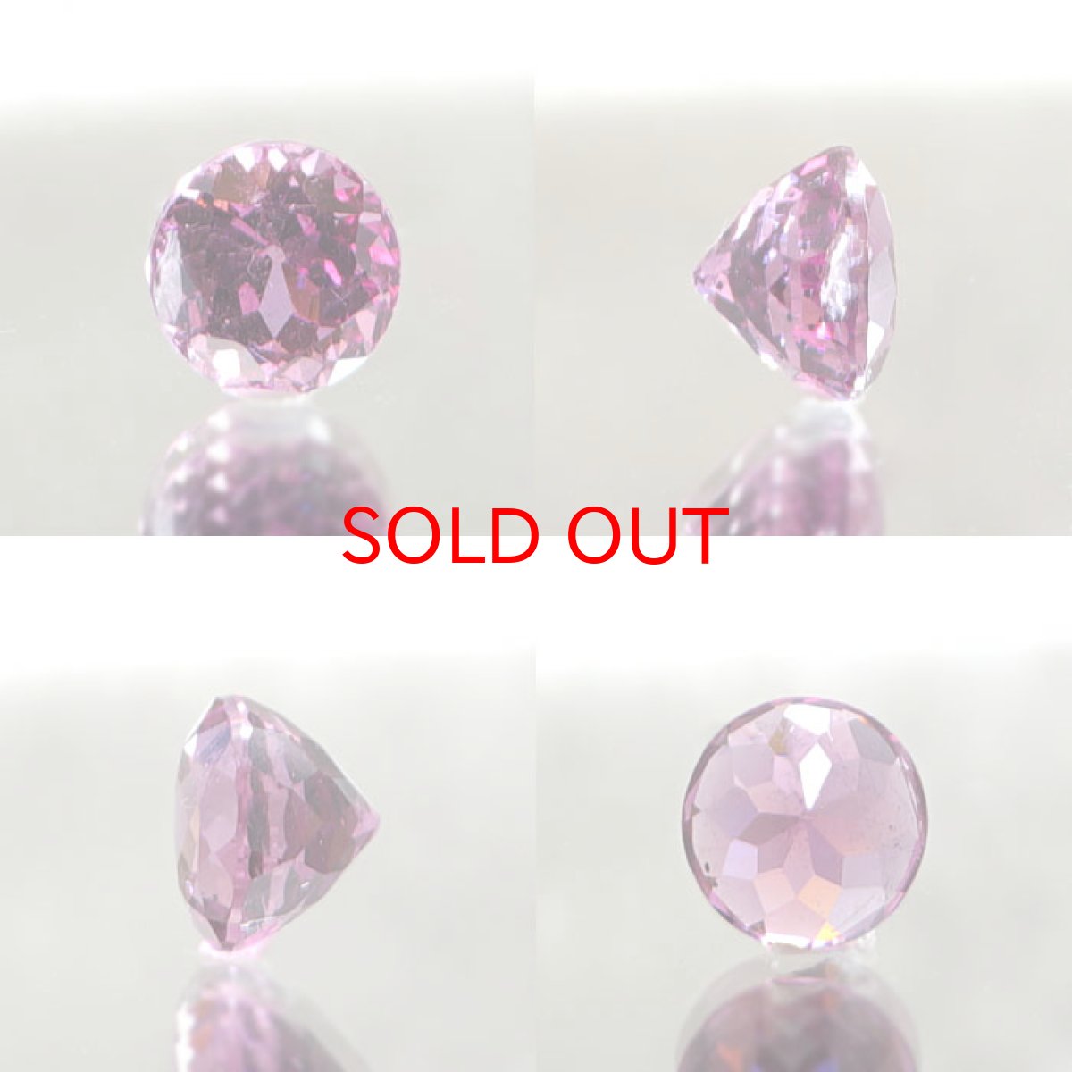 画像2: マラヤガーネット ルース 1.18ct タンザニア産 ラウンドカット【一点物】1月誕生石 裸石  天然石 パワーストーン カラーストーン (2)