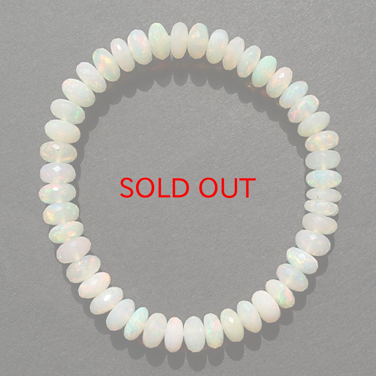 画像5: エチオピアオパール ブレスレット 約8mm エチオピア産 一点もの Ethiopian opal 10月誕生石 オパール 天然石 パワーストーン カラーストーン (5)