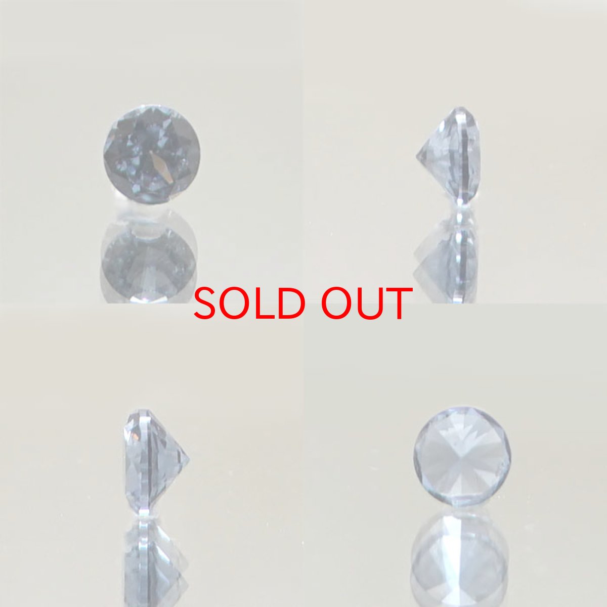 画像2: カラーチェンジガーネット ルース 0.19ct ベキリー産 ラウンドカット【一点物】1月誕生石 裸石  天然石 パワーストーン カラーストーン (2)