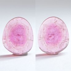 画像2: 《高品質》 ウォーターメロントルマリン ルース 5.39ct ブラジル産 スライス【一点物】10月誕生石 裸石  天然石 パワーストーン カラーストーン (2)