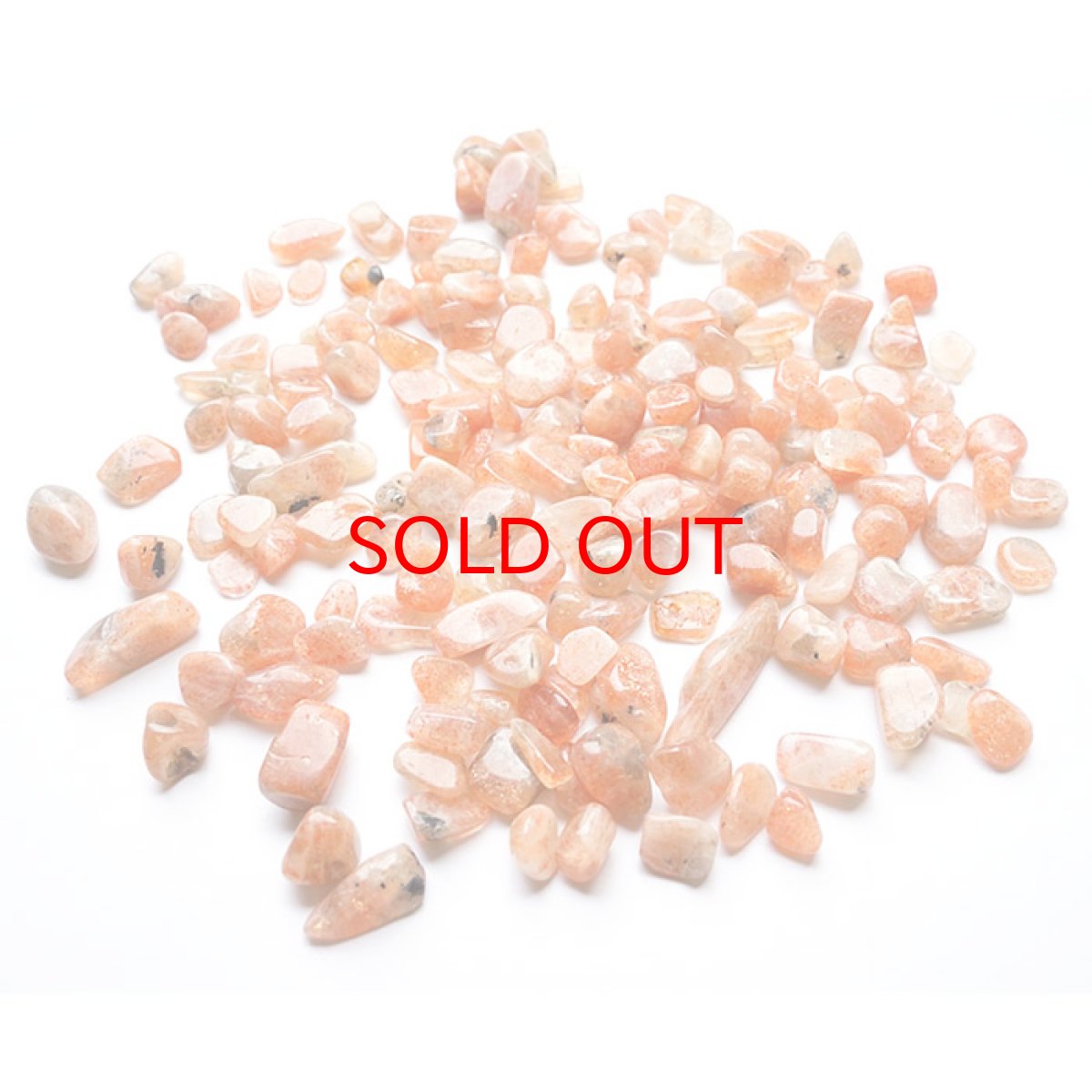 画像2: さざれ 100g サンストーン 中粒 《高品質》 天然石 パワーストーン カラーストーン (2)