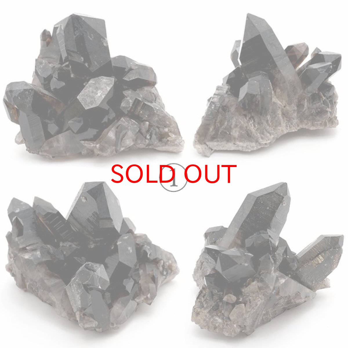 画像2: モリオン クラスター アーカンソー産 原石 【 一点もの 】 高品質 アメリカ産 Morion 黒水晶 希少 天然石 パワーストーン カラーストーン (2)