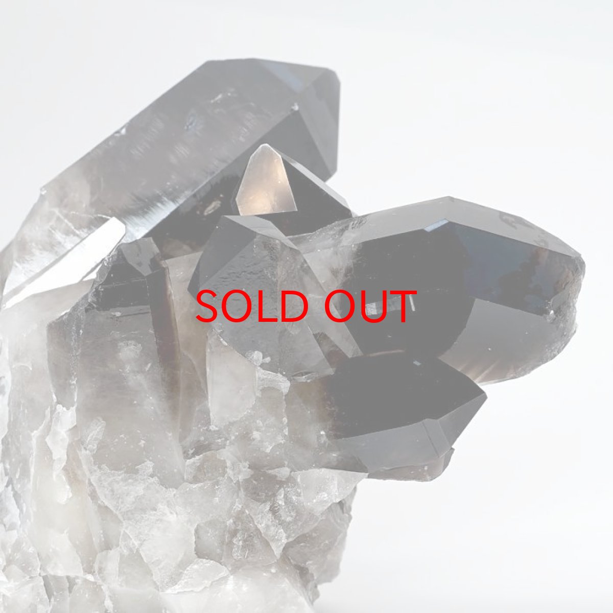 画像4: モリオン クラスター 373.8g アーカンソー産 原石 【 一点もの 】 高品質 アメリカ産 Morion 黒水晶 希少 天然石 パワーストーン カラーストーン (4)