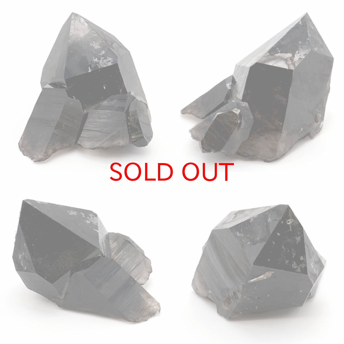 画像2: モリオン クラスター 262.5g アーカンソー産 原石 【 一点もの 】 高品質 アメリカ産 Morion 黒水晶 希少 天然石 パワーストーン カラーストーン (2)