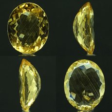 画像2: イエローダンビュライト ルース ブラジル産 約4.01ct オーバルカット 【一点物】 Yellow Danburite 天然石 パワーストーン カラーストーン (2)