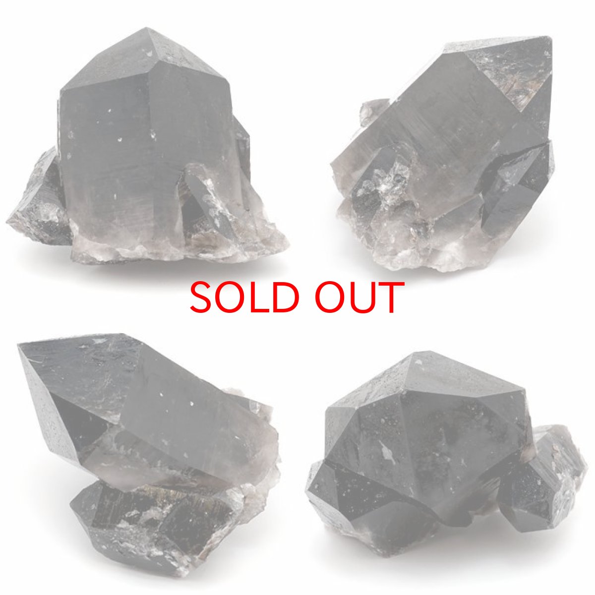 画像2: モリオン クラスター 222.6g アーカンソー産 原石 【 一点もの 】 高品質 アメリカ産 Morion 黒水晶 希少 天然石 パワーストーン カラーストーン (2)