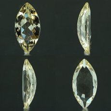 画像2: イエローダンビュライト ルース ブラジル産 約2.07ct マーキスカット 【一点物】 Yellow Danburite 天然石 パワーストーン カラーストーン (2)