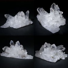 画像2: 《高品質》 ゼッカデソーザ水晶 原石 クラスター 256.9g 【一点物】 ブラジル・ゼッカデソーザ産 Zecadesouza Quartz 稀少石 浄化 天然石 パワーストーン カラーストーン (2)