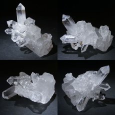 画像2: 《高品質》 ゼッカデソーザ水晶 原石 クラスター 98.0g 【一点物】 ブラジル・ゼッカデソーザ産 Zecadesouza Quartz 稀少石 浄化 天然石 パワーストーン カラーストーン (2)