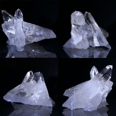 画像2: 《数量限定特価》 ゼッカデソーザ水晶 原石 クラスター 227.7g 【一点物】 ブラジル・ゼッカデソーザ産 Zecadesouza Quartz 稀少石 浄化 天然石 パワーストーン カラーストーン (2)