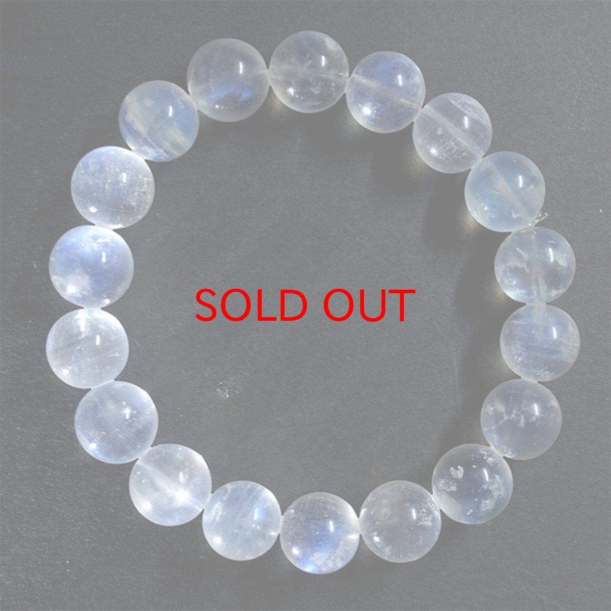 画像3: 【高品質】【 一点もの 】 ロイヤルブルームーンストーン11mm ブレスレット スリランカ産  Moon stone ムーンストーン 6月誕生石 月長石 シラー効果 天然石 パワーストーン カラーストーン (3)