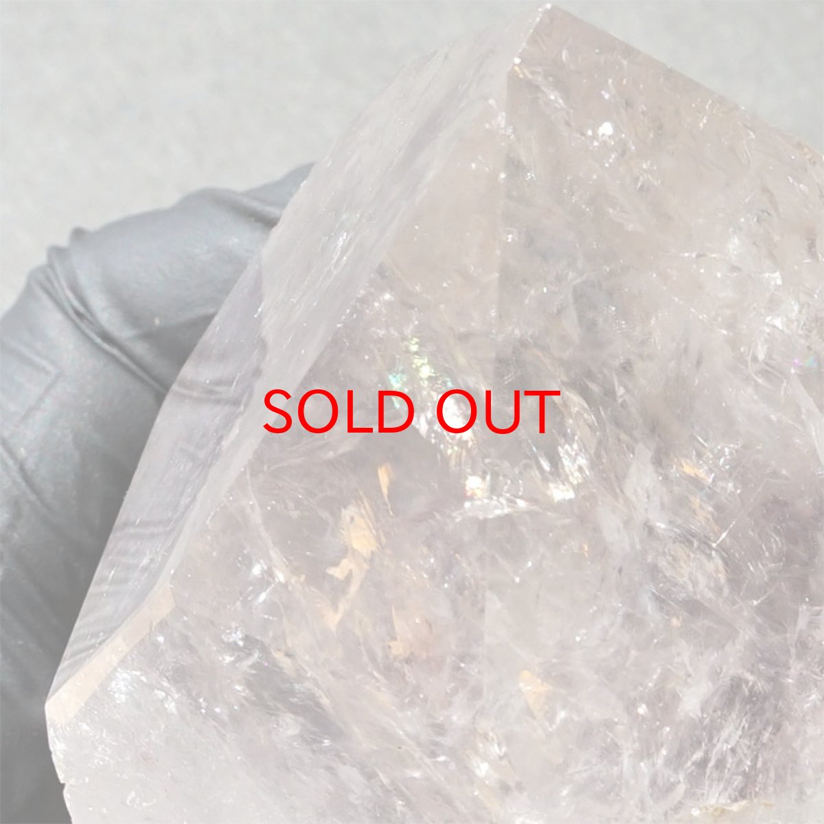 画像8: ファントムアメジスト 六角柱 480.0g 【一点物】 ブラジル産 amethyst 稀少石 浄化 天然石 パワーストーン カラーストーン (8)