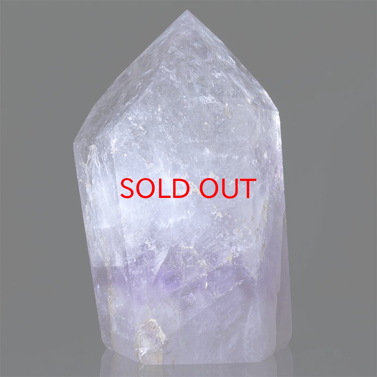 画像2: ファントムアメジスト 六角柱 480.0g 【一点物】 ブラジル産 amethyst 稀少石 浄化 天然石 パワーストーン カラーストーン (2)