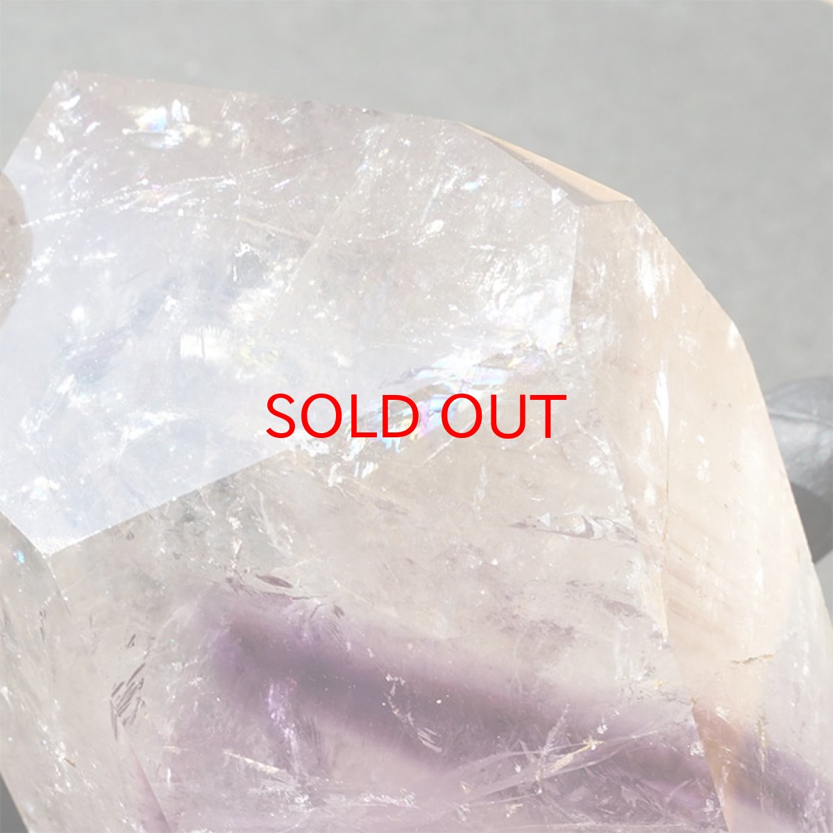 画像7: ファントムアメジスト 六角柱 480.0g 【一点物】 ブラジル産 amethyst 稀少石 浄化 天然石 パワーストーン カラーストーン (7)
