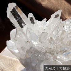 画像6: 【 特大 】 高品質 ゼッカデソーザ水晶 クラスター 3.54kg 【 一点もの 】 ブラジル・ゼッカデソーザ産 Zecadesouza Quartz 原石 裸石 稀少石 浄化 天然石 パワーストーン カラーストーン (6)