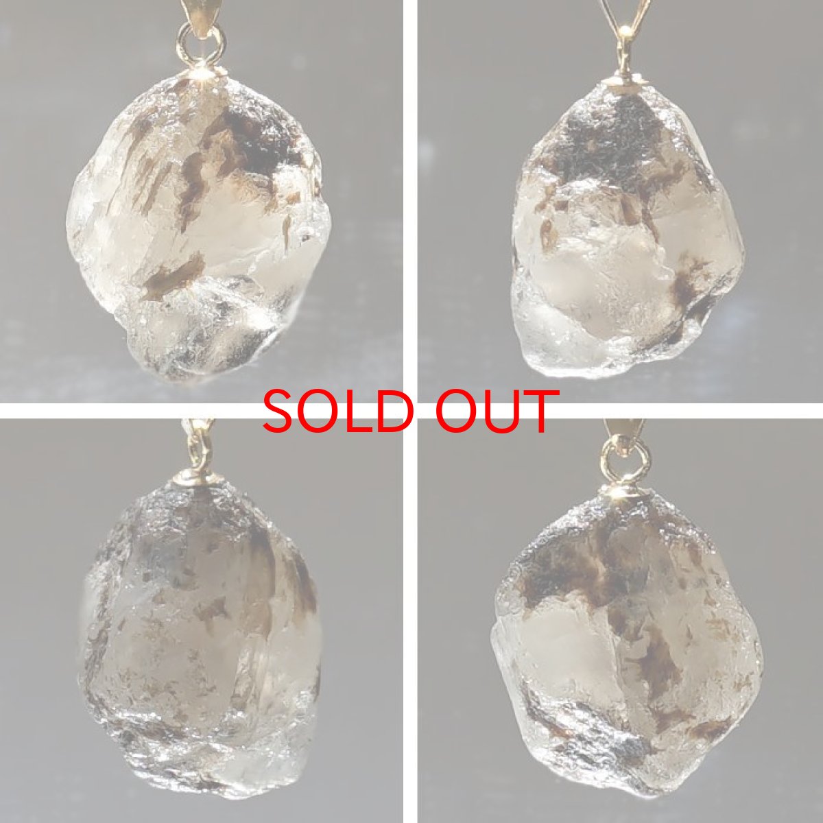 画像2: 《二次鉱床 ナチュラル原石》 フェナカイト ラフ 原石 ペンダントトップ 9.2ct ロシア・マリシェボ産 K18 【 1点もの 】 日本製 Phenakite 希少石 レア 天然石 フェナス石【 送料無料 】パワーストーン (2)