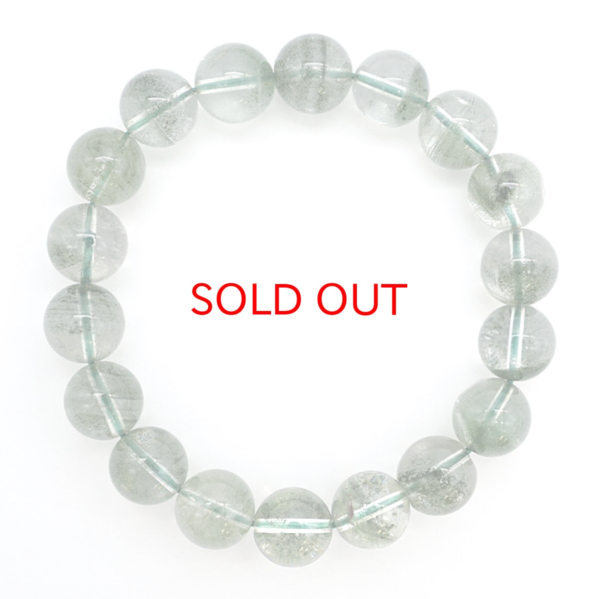 画像4: ガーデンファントム 11mm ブレスレット ブラジル産 【 一点物 】 Garden phantom 庭園水晶 水晶 お守り 浄化 天然石 パワーストーン カラーストーン (4)