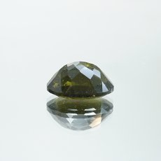 画像3: モルダバイト ルース 8.2ct チェコ産  一点物  オーバルカット moldavite 天然ガラス 隕石 才能 能力 エネルギー モルダヴ石 超希少原石 天然石 パワーストーン カラーストーン (3)