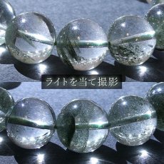 画像3: ガーデンファントム 14mm ブレスレット ブラジル産 【 一点物 】 Garden phantom 庭園水晶 水晶 お守り 浄化 天然石 パワーストーン カラーストーン (3)