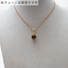 画像4: 【石の日SALE 14%OFF】 ブラックルチルクォーツ ペンダントトップ ブラジル産 ラウンド ルチル 黒針水晶 日本製 自社製 天然石 パワーストーン カラーストーン (4)