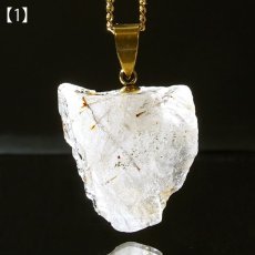 画像2: ザギマウンテンクォーツ 5.00ct ペンダントトップ パキスタン産  一点物  Zagi mountain Quartz 日本製 稀少石 浄化 天然石 パワーストーン カラーストーン (2)