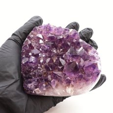 画像5: アメジストハートクラスター 425g ブラジル産 台付き amethyst 原石 2月誕生石 クラスター 天然石 紫水晶 風水 置物 浄化 パワーストーン カラーストーン (5)