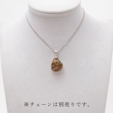 画像3: ファイヤーアゲート ペンダントトップ メキシコ産 【 一点物 】 メノウ アゲート ネックレス ペンダント 浄化 お守り 天然石 パワーストーン カラーストーン (3)