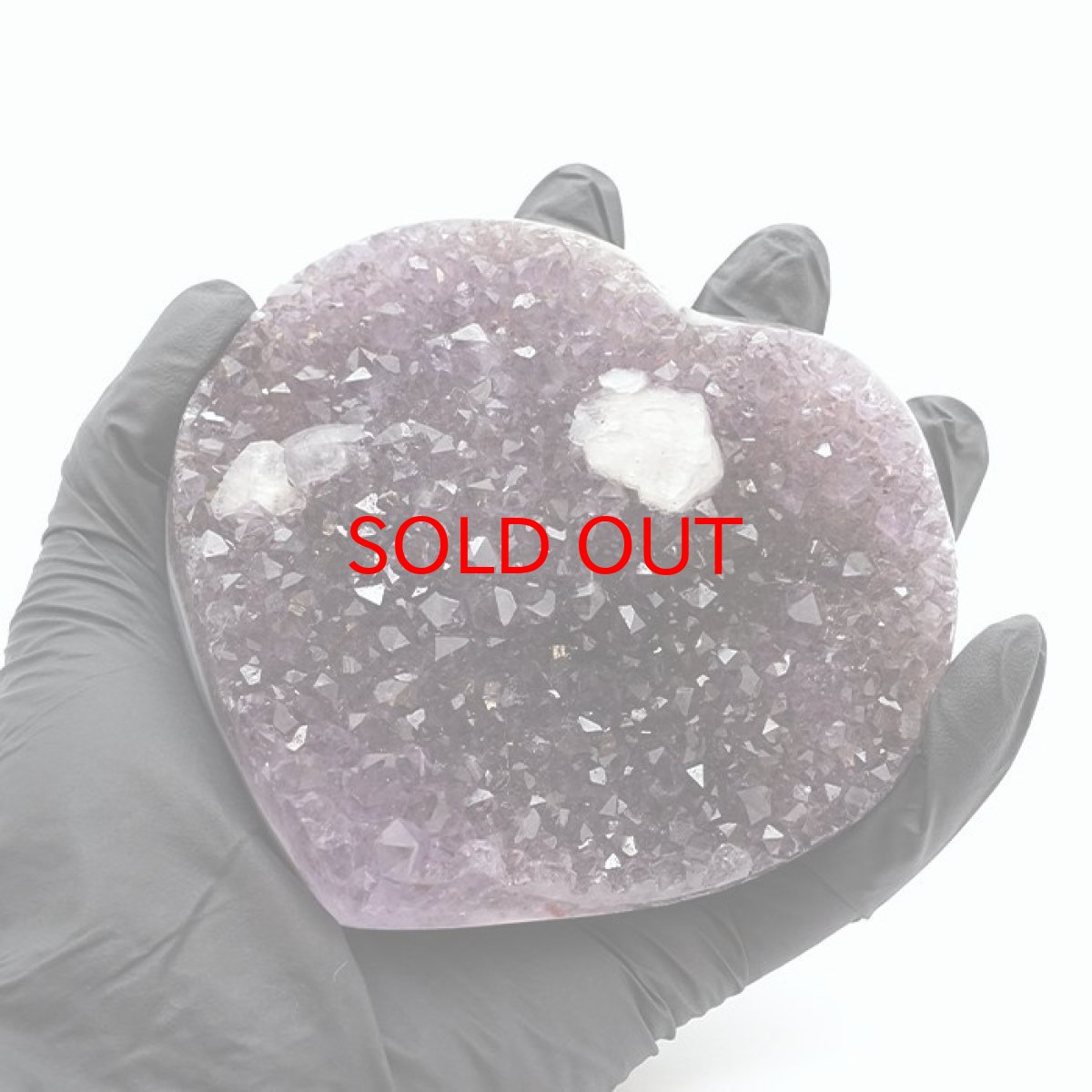 画像5: アメジストハートクラスター 452g ブラジル産 台付き amethyst 原石 2月誕生石 クラスター 天然石 紫水晶 風水 置物 浄化 パワーストーン カラーストーン (5)