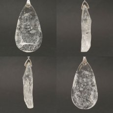 画像2: 【石の日SALE 14%OFF】 ハイアライトオパール ペンダントトップ SV925 メキシコ産 原石 Hyalite Opal  【 一点もの 】10月誕生石 オパール 天然石 パワーストーン カラーストーン (2)