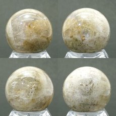 画像2: マニカラン水晶 丸玉 約31mm ヒマラヤ産  一点もの manikaran crystal 浄化 ヒマラヤ水晶 希少石  天然石 パワーストーン カラーストーン (2)