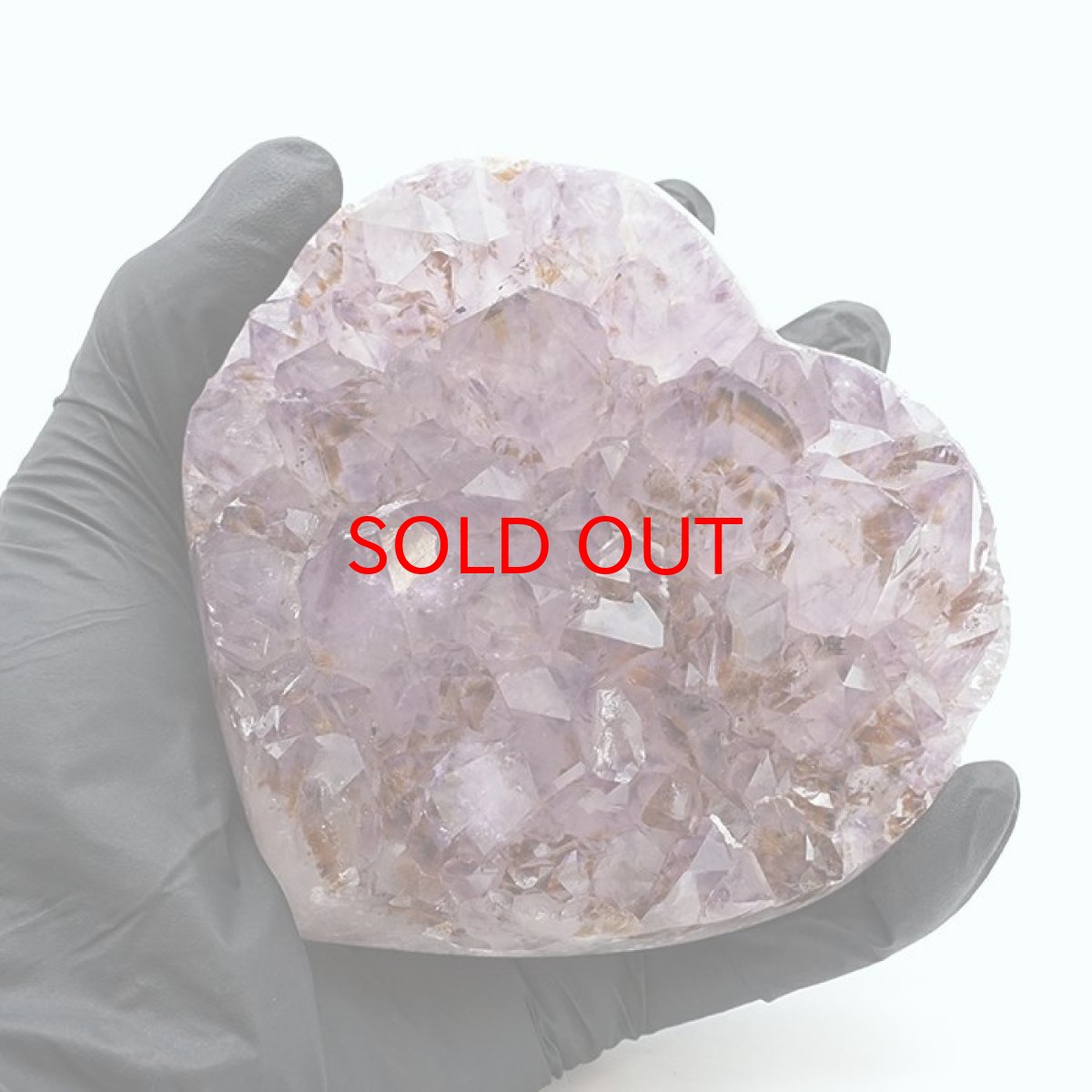 画像5: アメジストハートクラスター 674g ブラジル産 台付き amethyst 原石 2月誕生石 クラスター 天然石 紫水晶 風水 置物 浄化 パワーストーン カラーストーン (5)