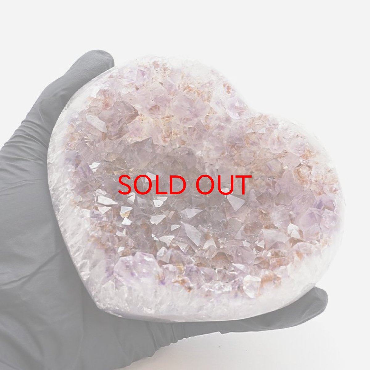 画像6: アメジストハートクラスター 695g ブラジル産 台付き amethyst 原石 2月誕生石 クラスター 天然石 紫水晶 風水 置物 浄化 パワーストーン カラーストーン (6)