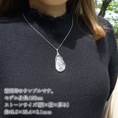 画像5: ハイアライトオパール ペンダントトップ SV925 メキシコ産 原石 Hyalite Opal  【 一点もの 】10月誕生石 オパール 天然石 パワーストーン カラーストーン (5)