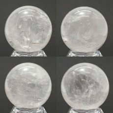 画像2: マニカラン水晶 丸玉 約38mm ヒマラヤ産  一点もの manikaran crystal 浄化 ヒマラヤ水晶 希少石  天然石 パワーストーン カラーストーン (2)