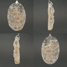 画像2: ハイアライトオパール ペンダントトップ SV925 メキシコ産 原石 Hyalite Opal  【 一点もの 】10月誕生石 オパール 天然石 パワーストーン カラーストーン (2)