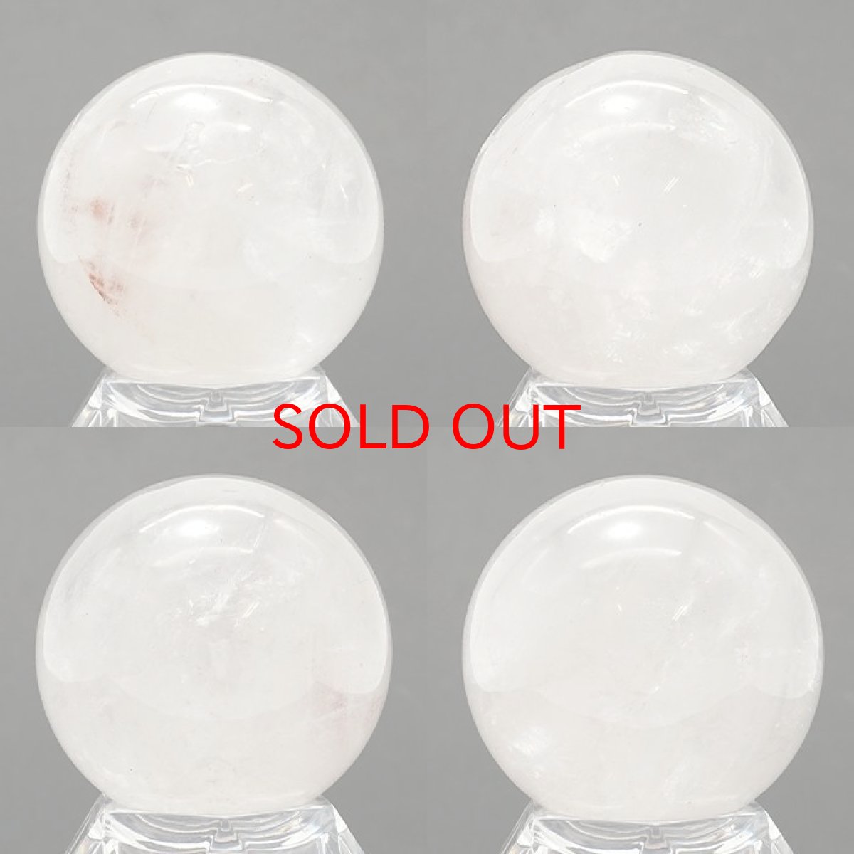 画像2: マニカラン水晶 丸玉 約35mm ヒマラヤ産  一点もの manikaran crystal 浄化 ヒマラヤ水晶 希少石  天然石 パワーストーン カラーストーン (2)