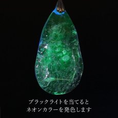 画像3: 【石の日SALE 14%OFF】 ハイアライトオパール ペンダントトップ SV925 メキシコ産 原石 Hyalite Opal  【 一点もの 】10月誕生石 オパール 天然石 パワーストーン カラーストーン (3)