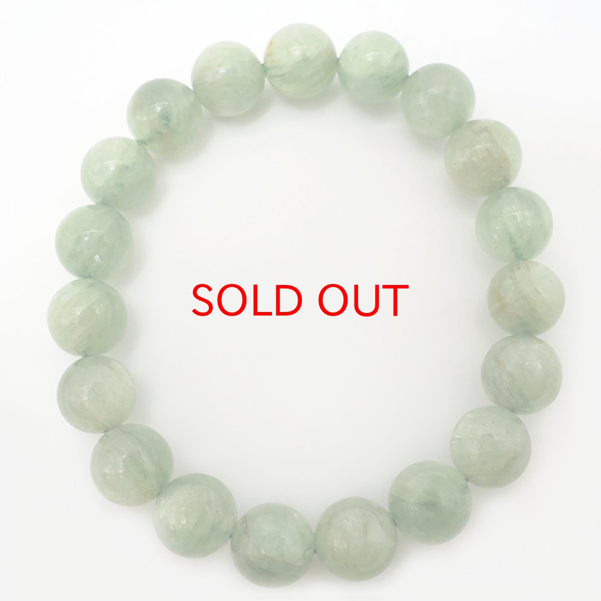 画像4: グリーンカイヤナイト 10mm ブレスレット ブラジル産 【 一点もの 】 Kyanite 丸玉 カイヤナイト 天然石 パワーストーン カラーストーン (4)