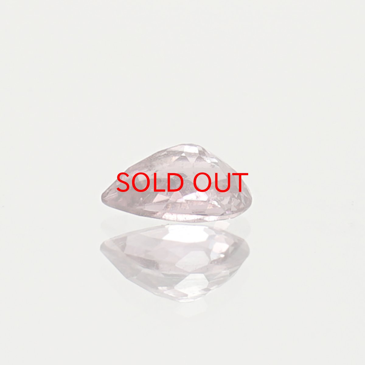 画像3: ピンクダイアスポア ルース  ペアーシェイプ 0.85ct アフガニスタン産 一点もの pink Dia Spore 浄化 天然石 パワーストーン カラーストーン (3)