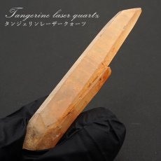 画像1: 【石の日SALE 14%OFF】 タンジェリンレーザークォーツ コンゴ産 【一点物】 天然石 パワーストーン カラーストーン (1)