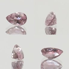 画像2: ピンクダイアスポア ルース  ペアーシェイプ 0.85ct アフガニスタン産 一点もの pink Dia Spore 浄化 天然石 パワーストーン カラーストーン (2)