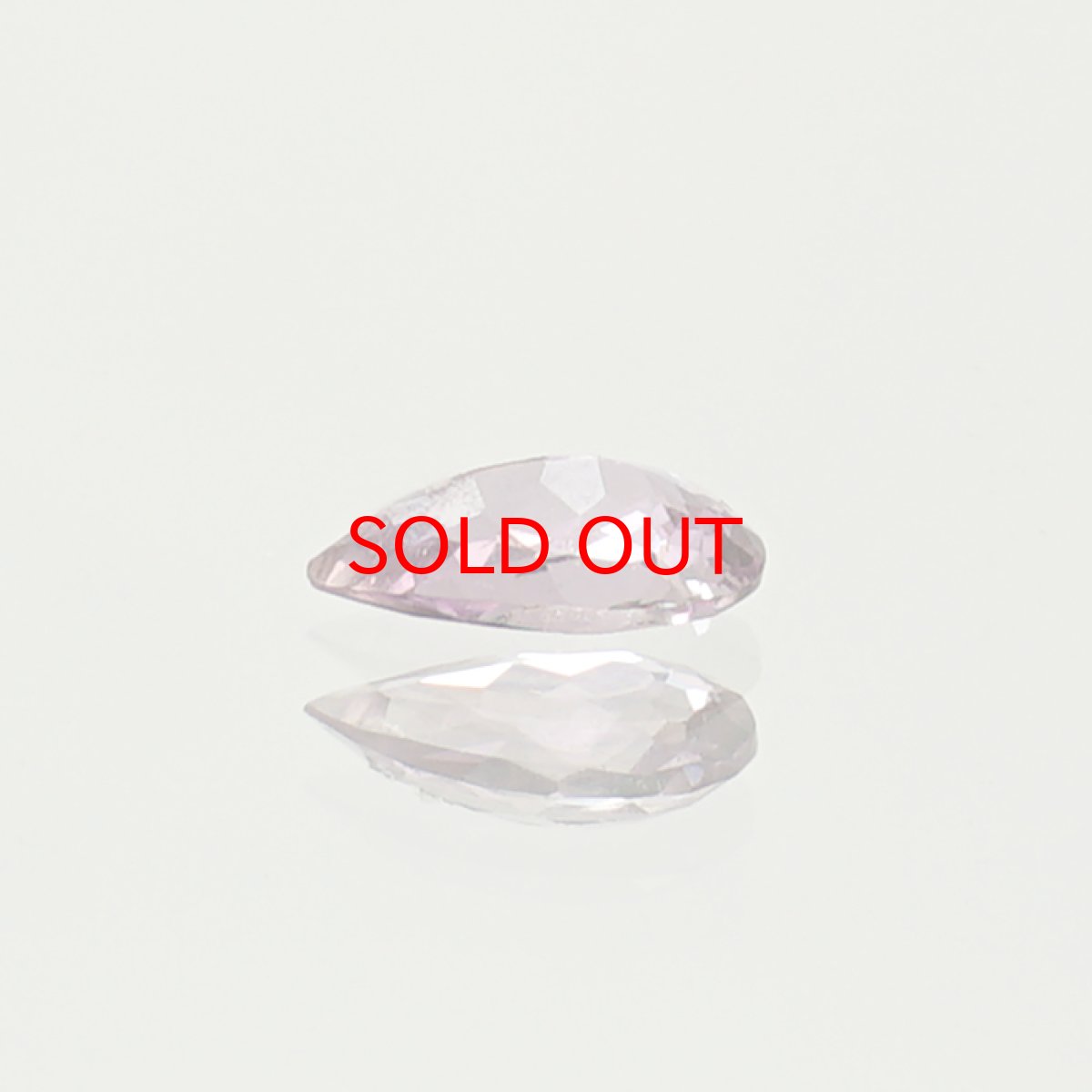 画像3: ピンクダイアスポア ルース  ペアーシェイプ 0.48ct アフガニスタン産 一点もの pink Dia Spore 浄化 天然石 パワーストーン カラーストーン (3)