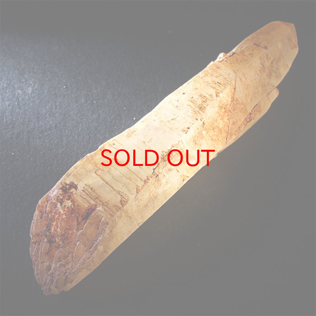 画像3: タンジェリンレーザークォーツ 28.9g コンゴ産 【一点物】 天然石 パワーストーン カラーストーン (3)