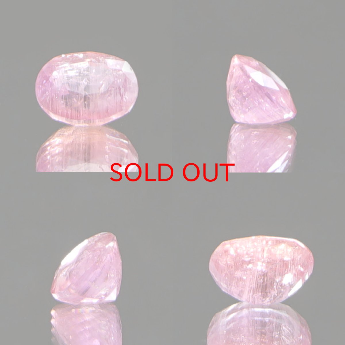 画像2: ペツォッタイト ルース マダガスカル産 約0.74ct オーバルカット 【一点物】 Pezzotite 天然石 パワーストーン カラーストーン (2)