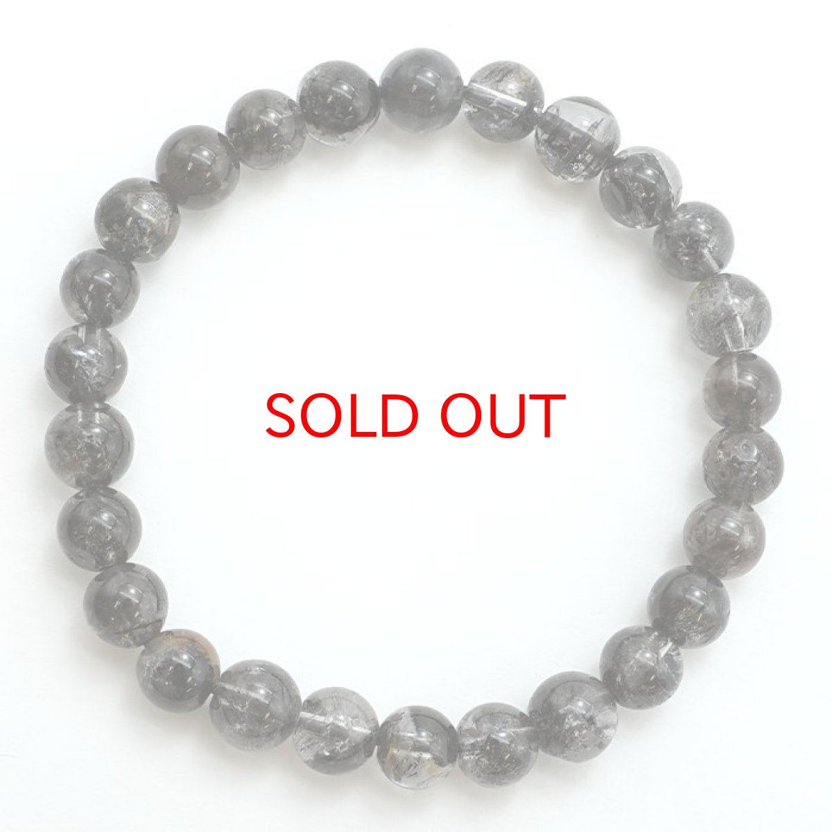 画像4: ハーキマーダイヤモンド ブレスレット 7mm アメリカ産 ドリームクリスタル ダイヤモンド 水晶 出産御守り 稀少価値 一点もの パワーストーン (4)