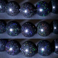 画像2: ブラックオパール 10mm ブレスレット オーストラリア産 【 一点もの 】  オパール Black opal 10月誕生石 天然石 パワーストーン カラーストーン (2)